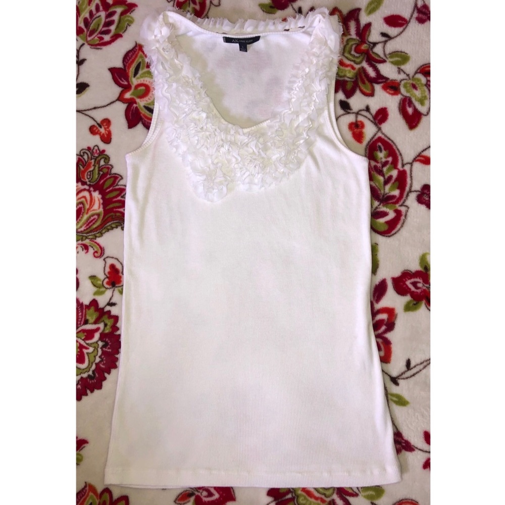 Anne Klein Ruffle Layering Tank - Picture 5 of 5